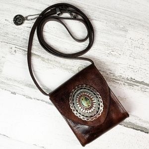 H🎅ST   P❣️CK  Genuine Leatherock Crossbody/Shoulder Bag